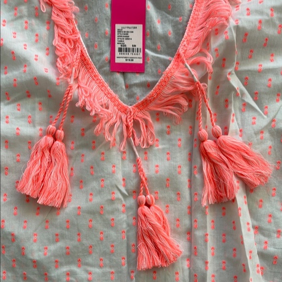 NWT Lilly Pulitzer kipper coverup size s/m - Picture 4 of 5